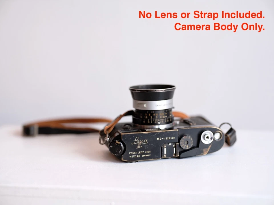 Pintura negra original Leica M4 1969 -- Solo cuerpo - Serie 122XXXX --MUY RARA 🔥 Foto 3 de 3