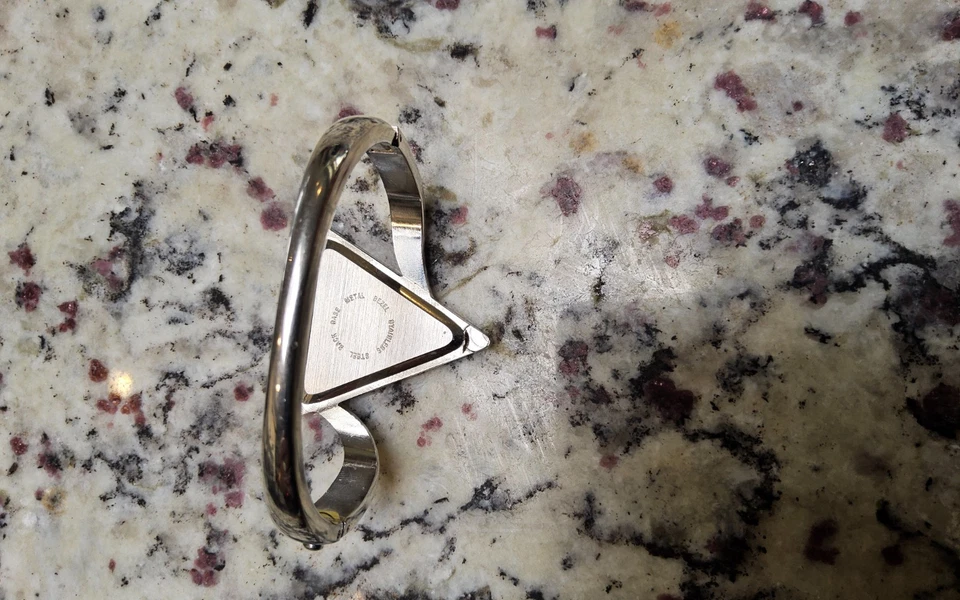 Reloj Pulsera Collezio Rosa y Plata BATERÍA NUEVA Foto 4 de 4