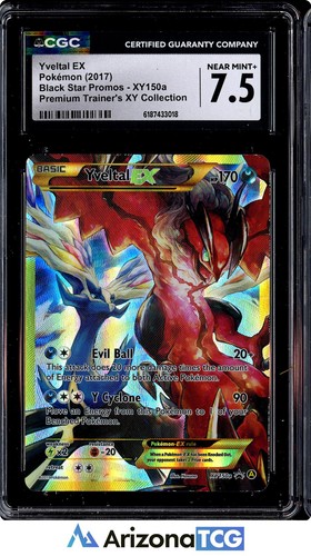Yveltal-EX graded CGC 7.5 for sale on eBay