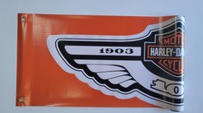 100th Anniversary Harley Davidson Vinyl Banne...