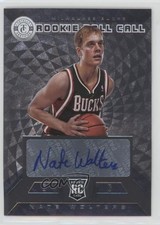2013 Totally Certified Rookie Roll Call Signatures Silver Nate Wolters Auto 0s3