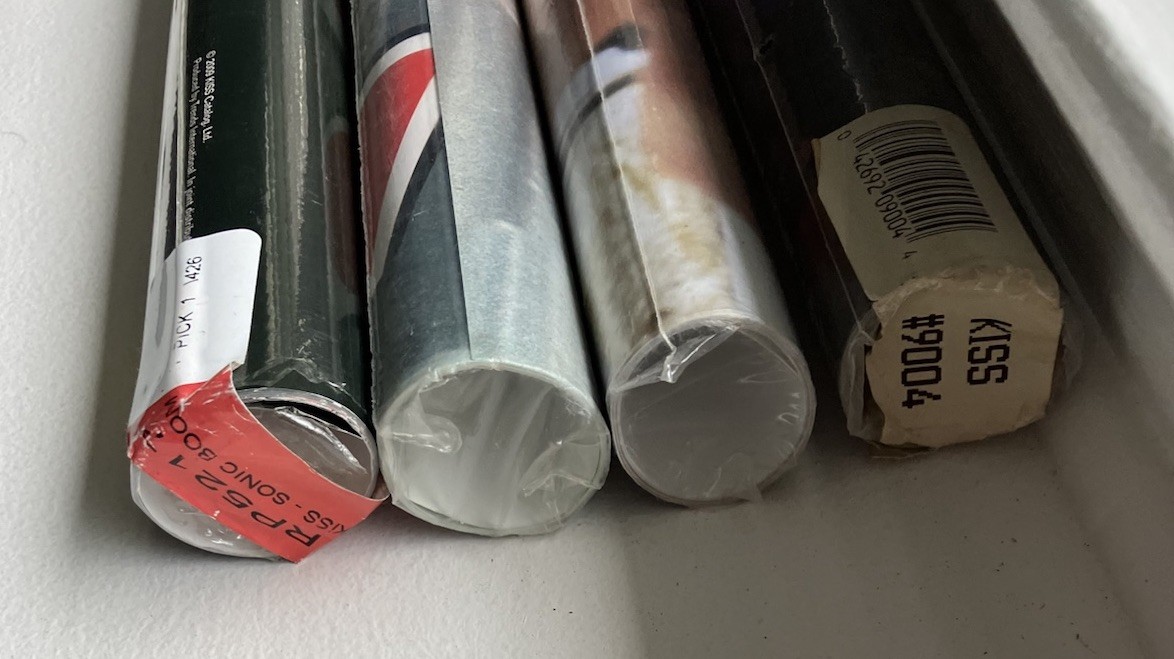 Kiss Memorabilia Brand New Posters Set Of 4