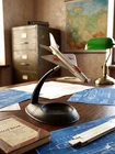 Vintage USSR MiG-21 Supersonic Jet Fighter Metal Model Ashtray Desk Accessory