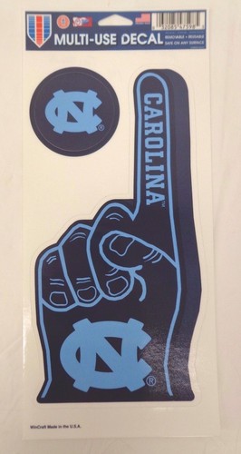 Licensed Collegiate Multi Use 2 Pack Sticker Decals 4.25" x 9.5" Wincraft - Picture 33 of 62