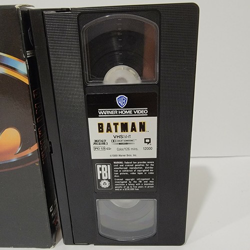 Batman (VHS, 1989) - Picture 4 of 4