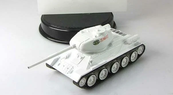 1:72 Soviet tank T-34-85 in winter camouflage №63 series "Russian tanks" - Image 2 of 2