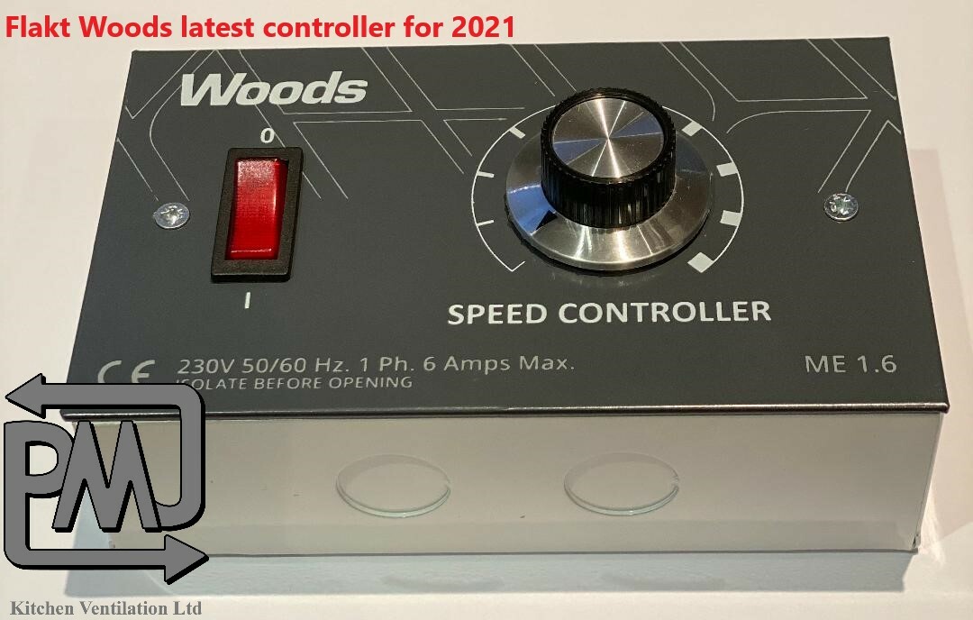 Flaktwoods Fan Speed Controller Switch ME1.6 Motor Control Switch