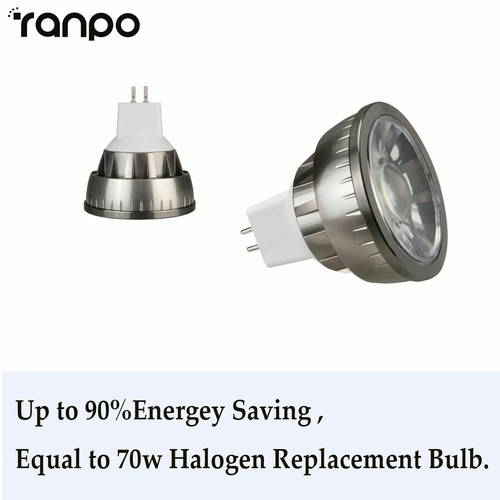 6x Dimmable Cob Led Spotlight 7W Spot Saving Bedroom 45 Lamps Brightest Home - Picture 3 of 19