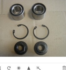 REAR WHEEL BARING FOR FORD FIESTA ST150 REAR WHEEL BEARING KITS X2