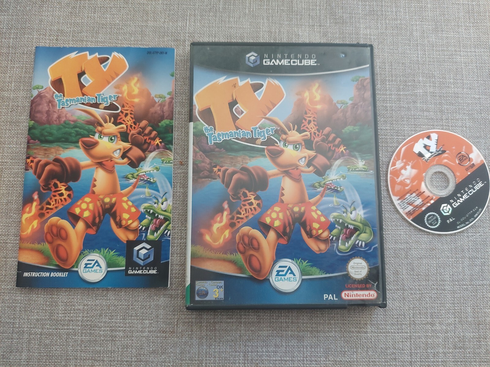 Ty the Tasmanian Tiger Nintendo Gamecube PREOWNED