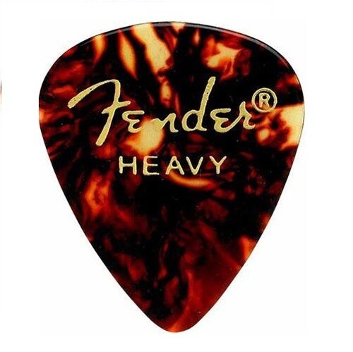 Set Of 3 x Fender 351 Shape Classic Celluloid Guitar Picks Inc. Leather Keyring! - Picture 6 of 6