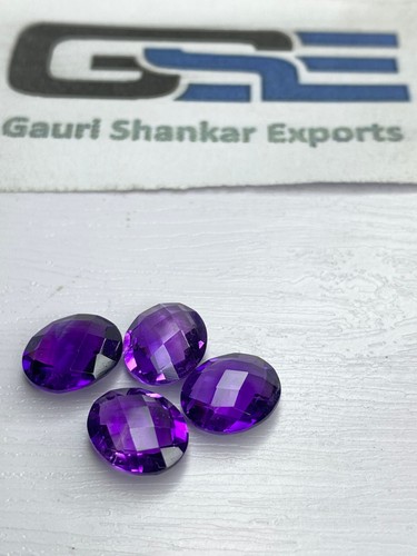 Améthyste Naturelle Ovale 2,79 Carats - Certifiée IGI - Violet Intense - Madagascar