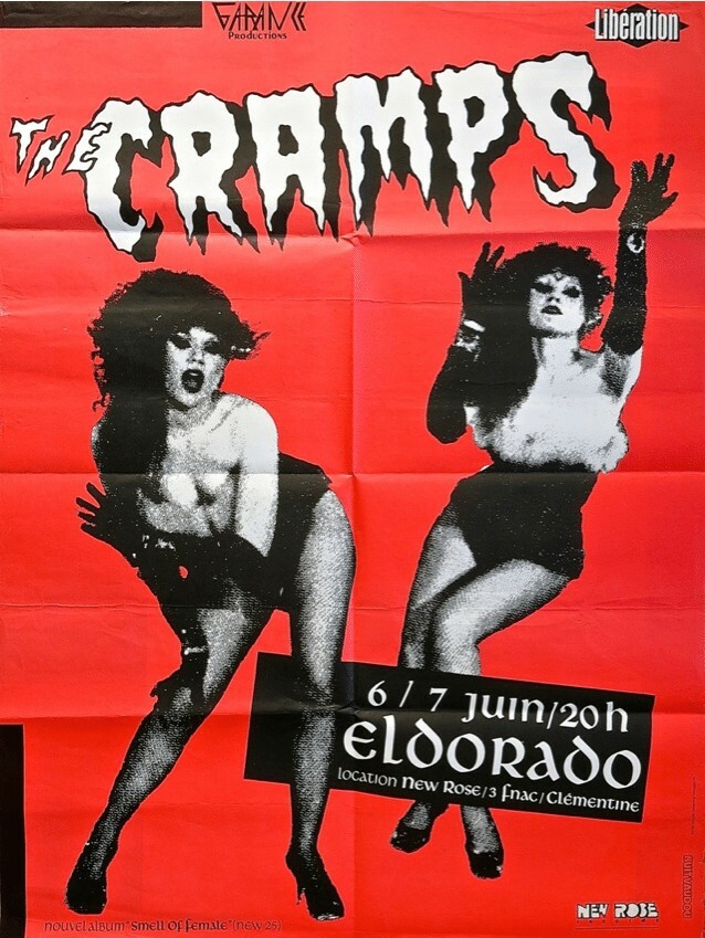 The cramps poster A3 | eBay