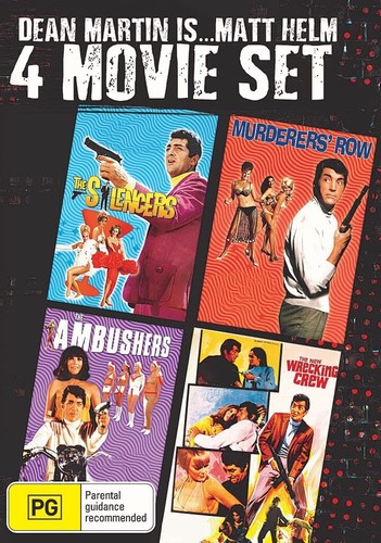 Dean Martin Is...Matt Helm: 4 Movie Set (DVD) Dean Martin Stella Stevens - Afbeelding 1 van 1