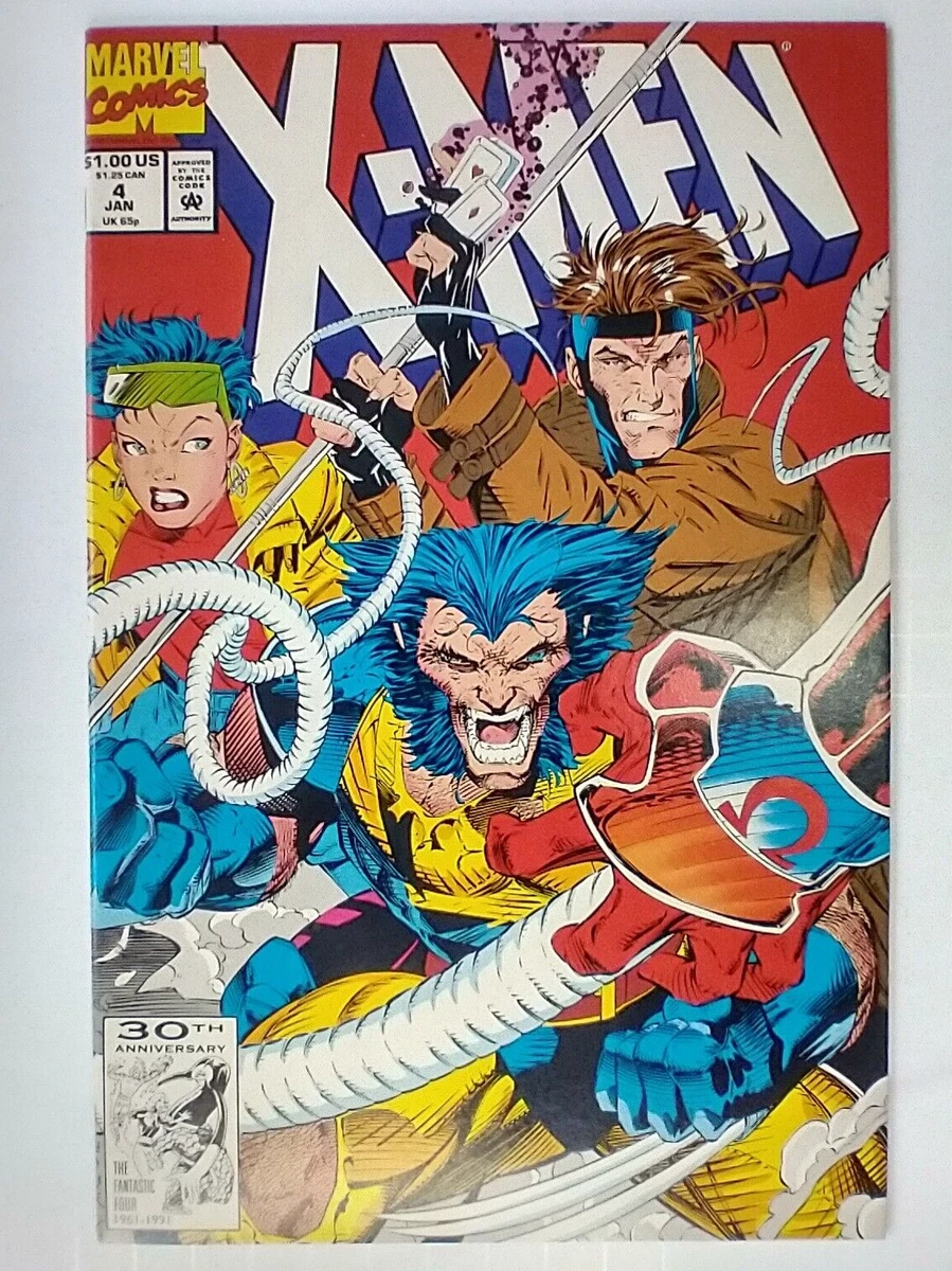 Marvel Comics X Men 4 1st Appearance Omega Red Arkady Rossovich VF NM 9.0
