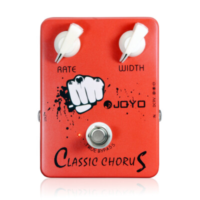 JOYO Chorus Electric Guitar Effect Pedal Crisp & Transparent Bodied Sounds JF-05