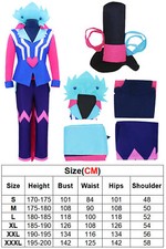 Hazbin Hotel Asmodeus Cosplay Fantasy Tail Strap Hat Cartoon Helluva Costume