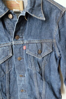 VINTAGE 70s Levis 70505 0217 Type 3 Denim Jean Jacket USA MADE