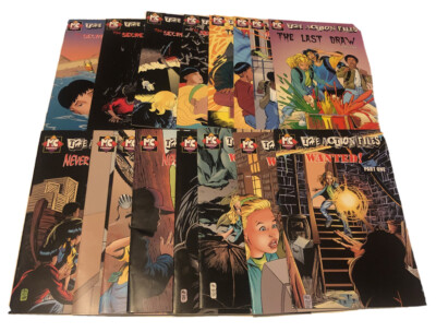 The Action Files MC Comics- 4 Different Stories Complete 4 Comic