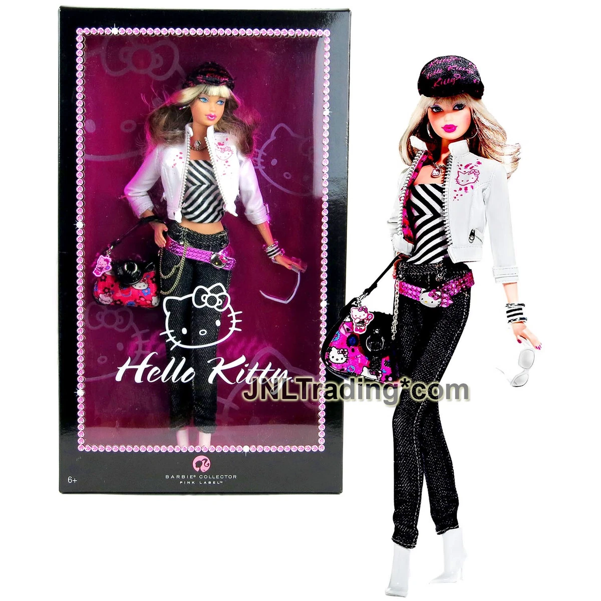 Barbie collector hello kitty doll cheap