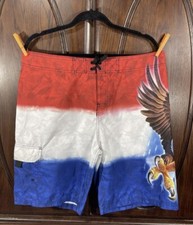 The Mountain Swim Shorts Mens Size 36 Patriot...