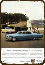 1966 1964 Cadillac Sedan Deville Car Vintge-look Decorative Replica Metal Sign