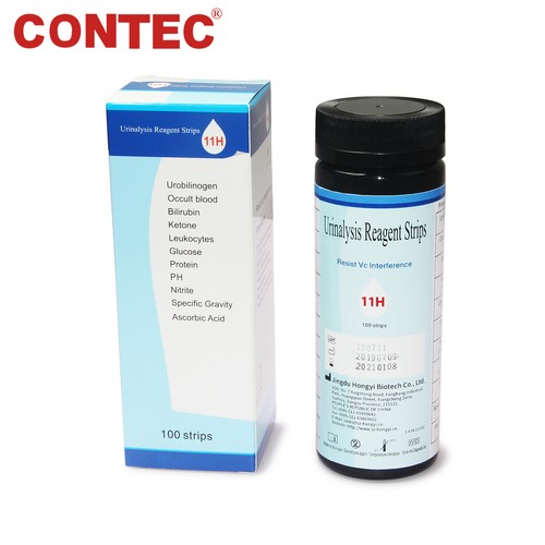 Tragbarer Urinanalysator mit Teststreifen, wiederaufladbar, CONTEC - Picture 11 of 12