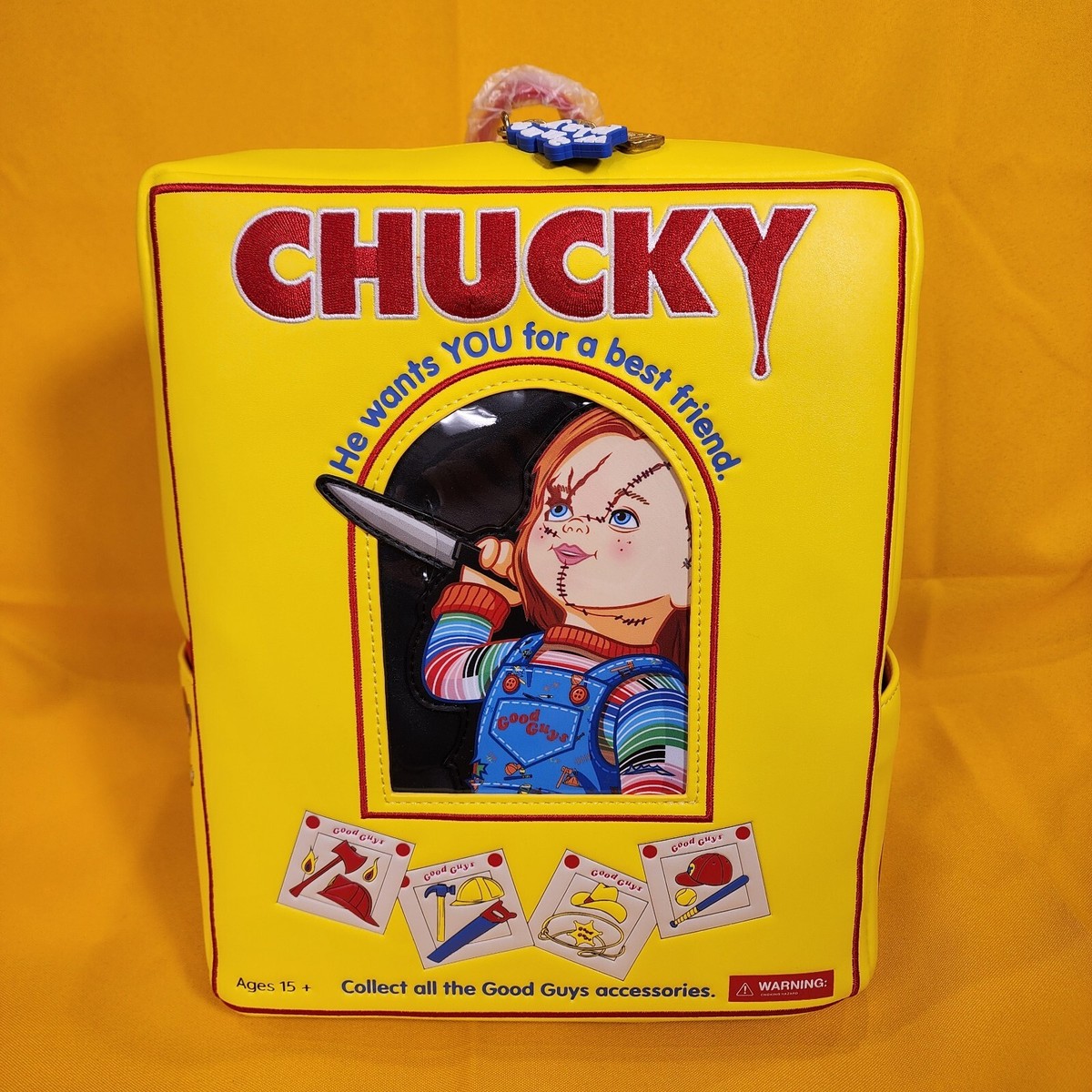Loungefly Childs Play Chucky Good Guys Toy Box Cosplay Mini