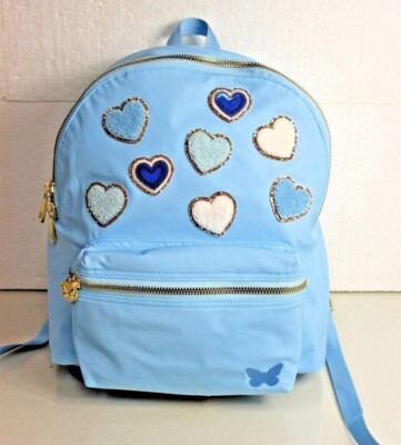 $303 NEW STONEY CLOVER LANE Classic Nylon Backpack Blue 8  display picture 1