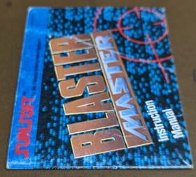 Nintendo NES Blaster Master Manuale Istruzioni SOLO Libretto
