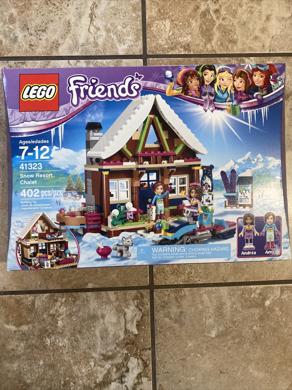 lego friends snow house