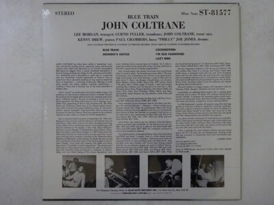 John Coltrane Blue Train Blue Note BLP 1577 Japan Sealed