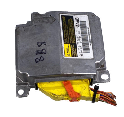SAAB 9-5 SRS Steuergerät Modul 12772222 W0594419 Kabelbaum gebraucht