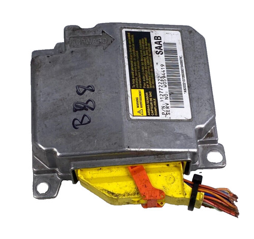 SAAB 9-5 SRS Steuergerät Modul 12772222 W0594419 Kabelbaum gebraucht