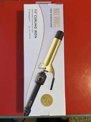 Hot Tools Signature Series Gold Curling Iron/Wand - 1 ¼'' HTIR1576