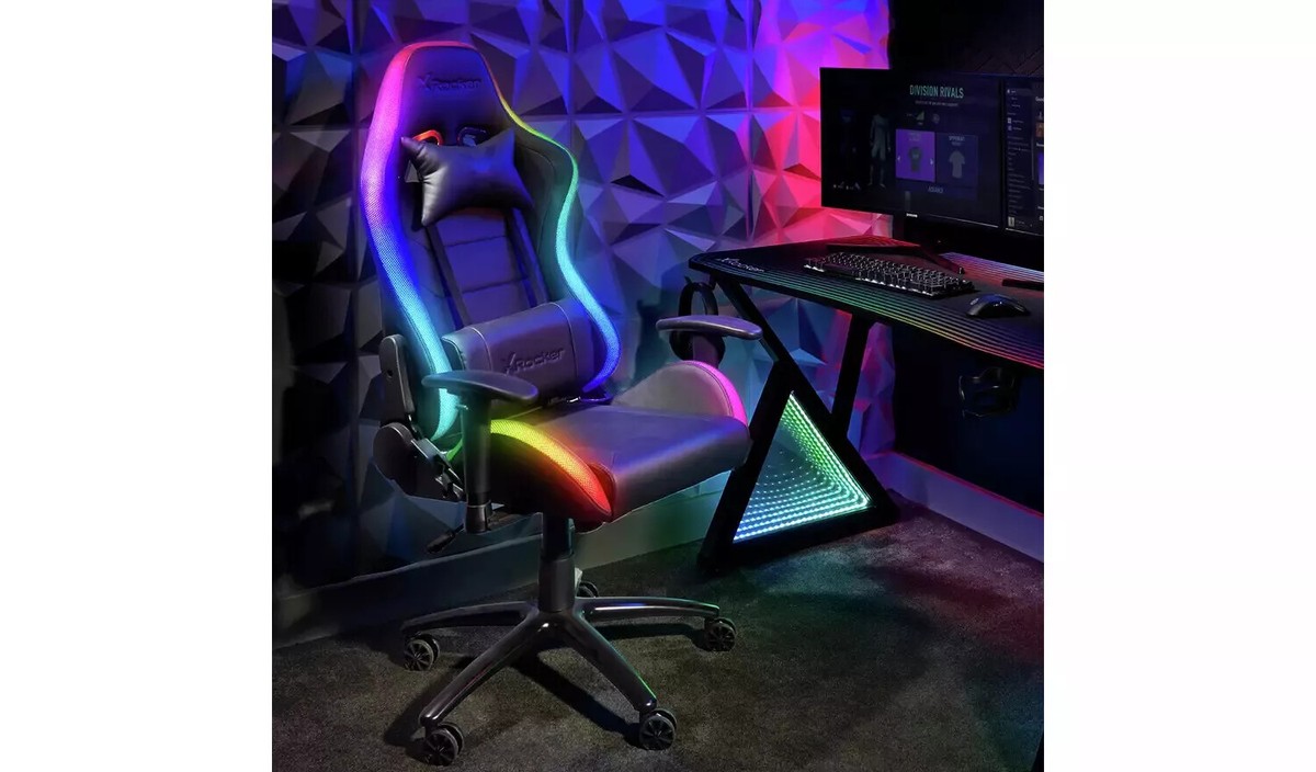 X Rocker Alpha RGB Gaming Chair with App Control