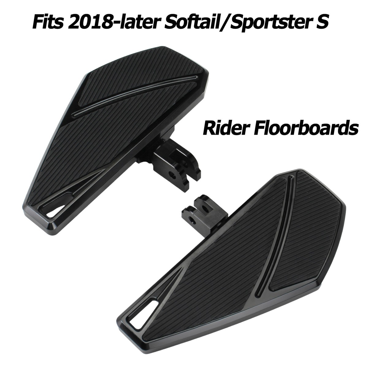 ★ LOWRIDER STREET BOARD Max Lean Mini Boards for M8 Harley Softails | Kraus Moto