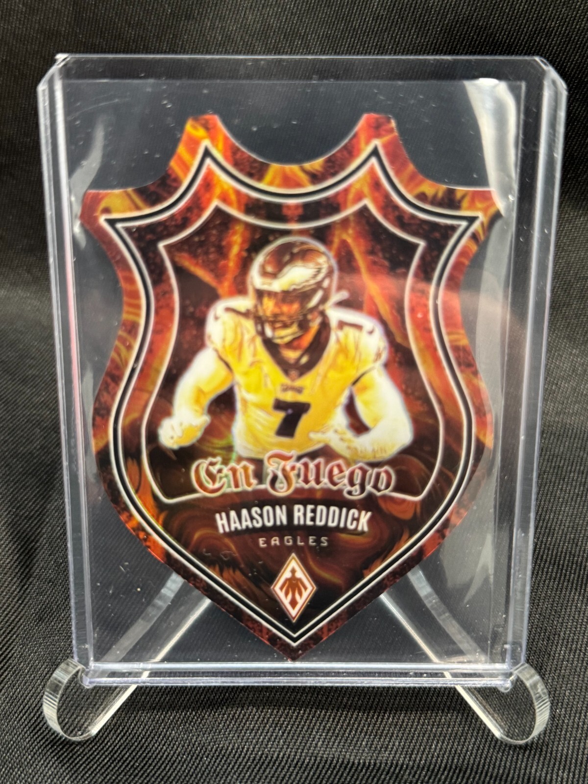 2023 Panini Phoenix En Fuego SSP Case Hit Haason Reddick RC Eagles EF-13