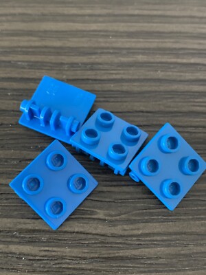 TA HEGOA 50x38 ブルー LEGO Parts 6134 (4pcs) Hinge Plate Brick 2 x 2 Top Choose Color | eBay