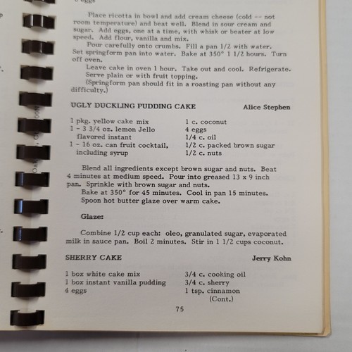 Vintage Kochbuch Lieblingsrezepte von Best Cooks Westbury Damenclub Watertown CT - Bild 9 von 14