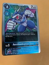 AeroVeedramon Zero P-047 P Foil Digimon CCG | Resurgence Booster NM