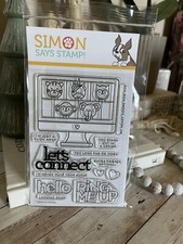 Simon Says Stamp let  s connect stamp and coordinating dies