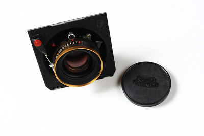 Schneider Apo Symmar 150mm f5.6 MC (gold edition) with Linhof lens