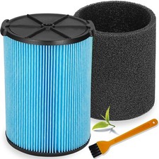 VF5000 Filter Replacement for Ridgid Shop Vac 5-20 Gal Wet Dry Vac 6-9 Gal Husky