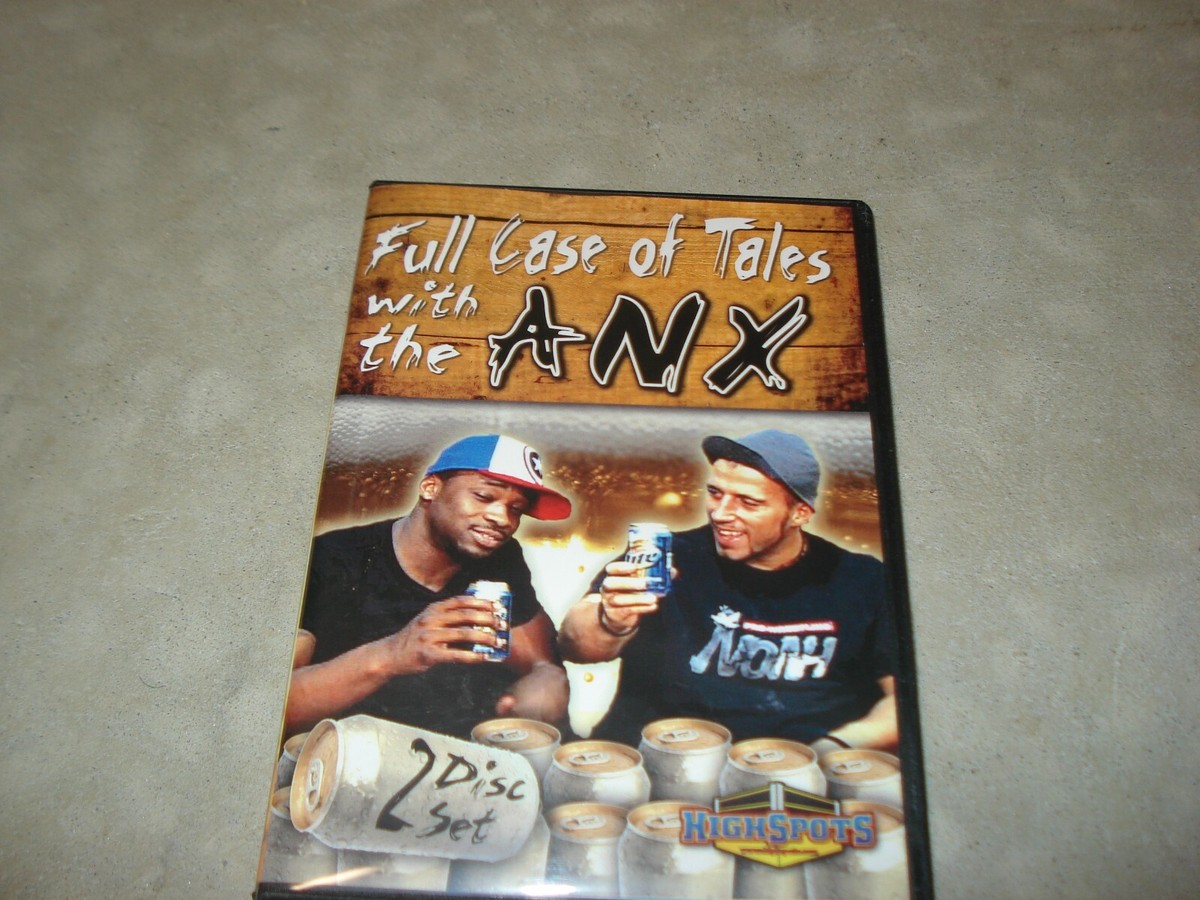 full case of tales with anx,ring of honor,pro wrestling,roh,wwe