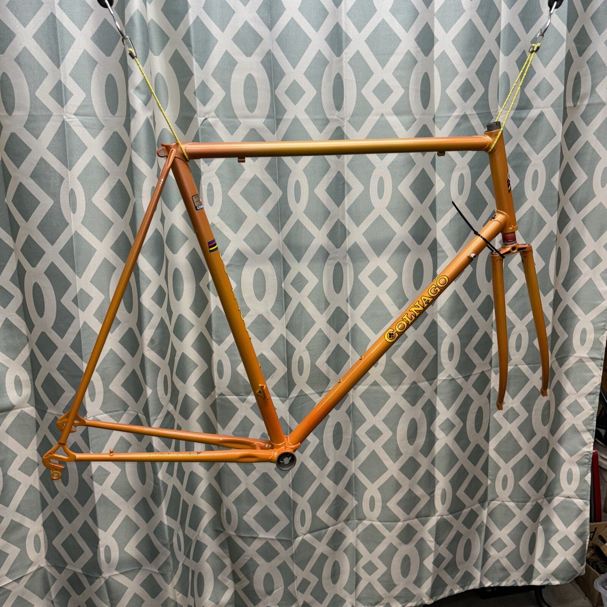COLNAGO、YOSHIDA刻印フレームと他　ビンテージ値下げok 研磨途中 Vintage Colnago Super Professionally Restored With Beautiful