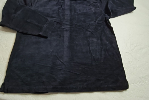 Unionbay Corduroy Shirt Men L Dark Blue Y2K Skater 90's New with Tags Shacket - Picture 11 of 12