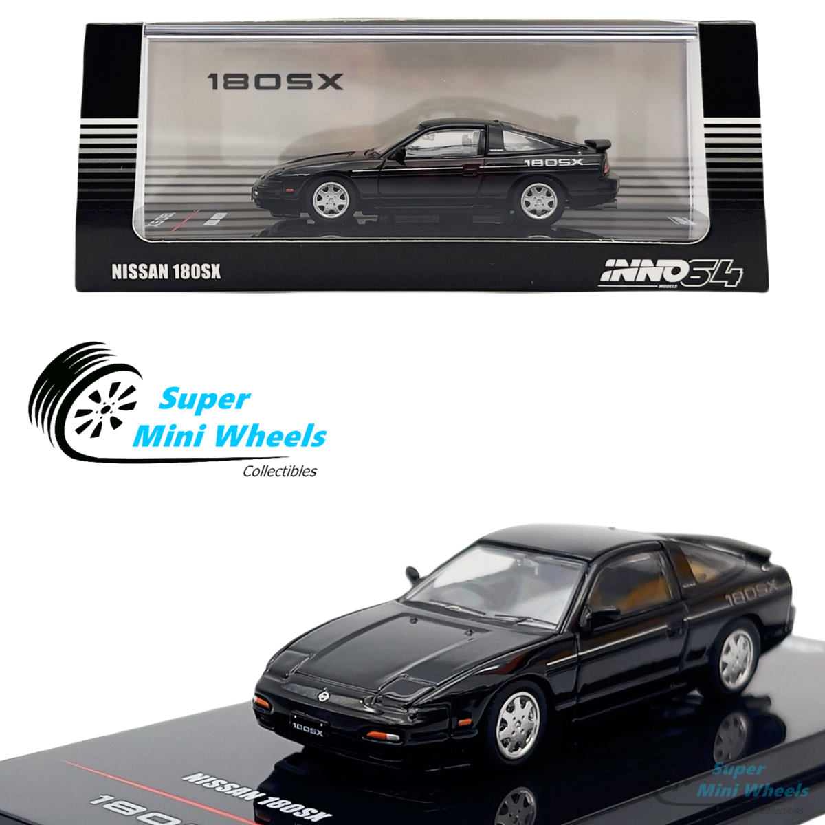 MT Stance 1/64 リトラ開閉 180sx 日本ver 精密ミニカー 1/64