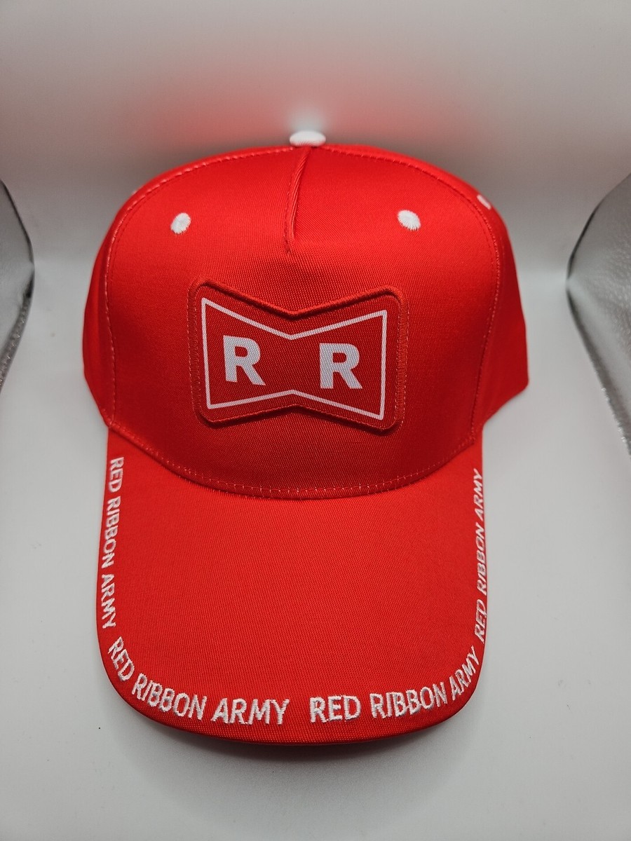 Dragonball Z RR Red Ribbon Army Basebal Cap Stripback Touch