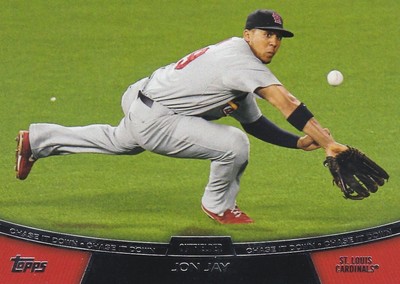 CARDINALS JON JAY 2013 TOPPS CHASE IT DOWN #CD-10